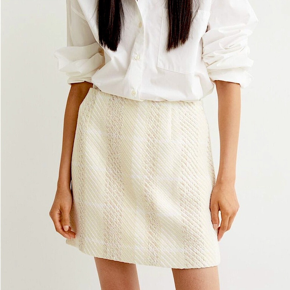Textured Weave Skirt 🔥